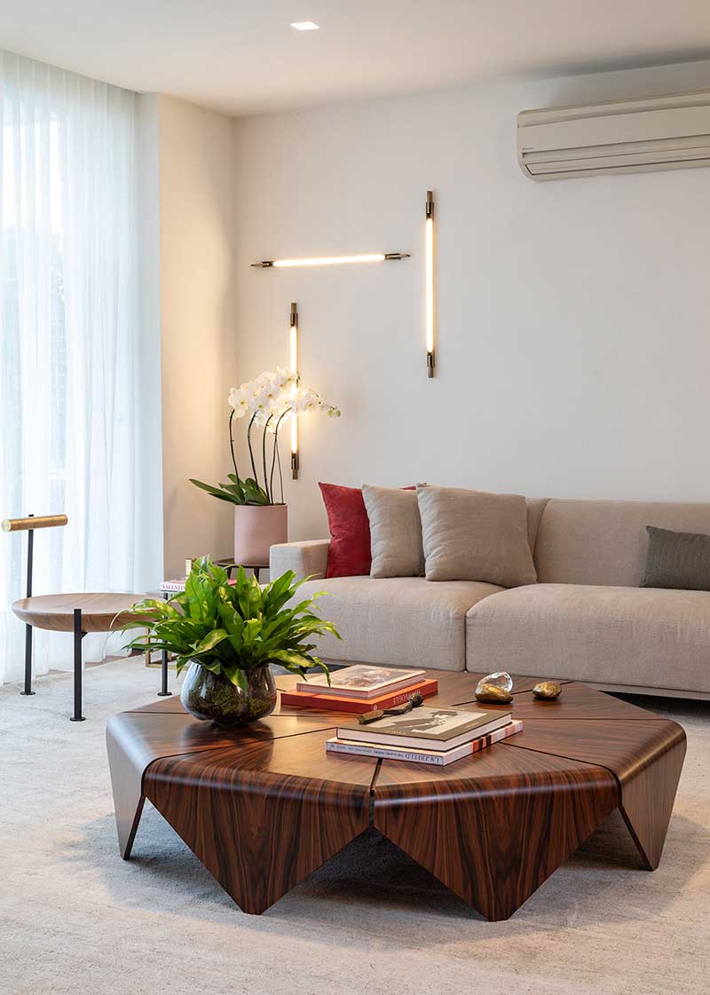 Estúdio Casa Interiores - Apartamento Layout Contemporâneo e Soluções Funcionais