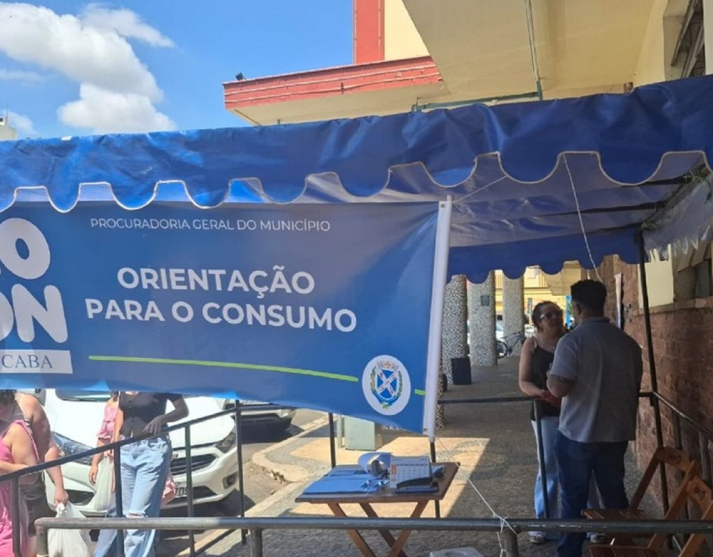 A ação aconteceu no Mercado Municipal (Fonte: Divulgação)