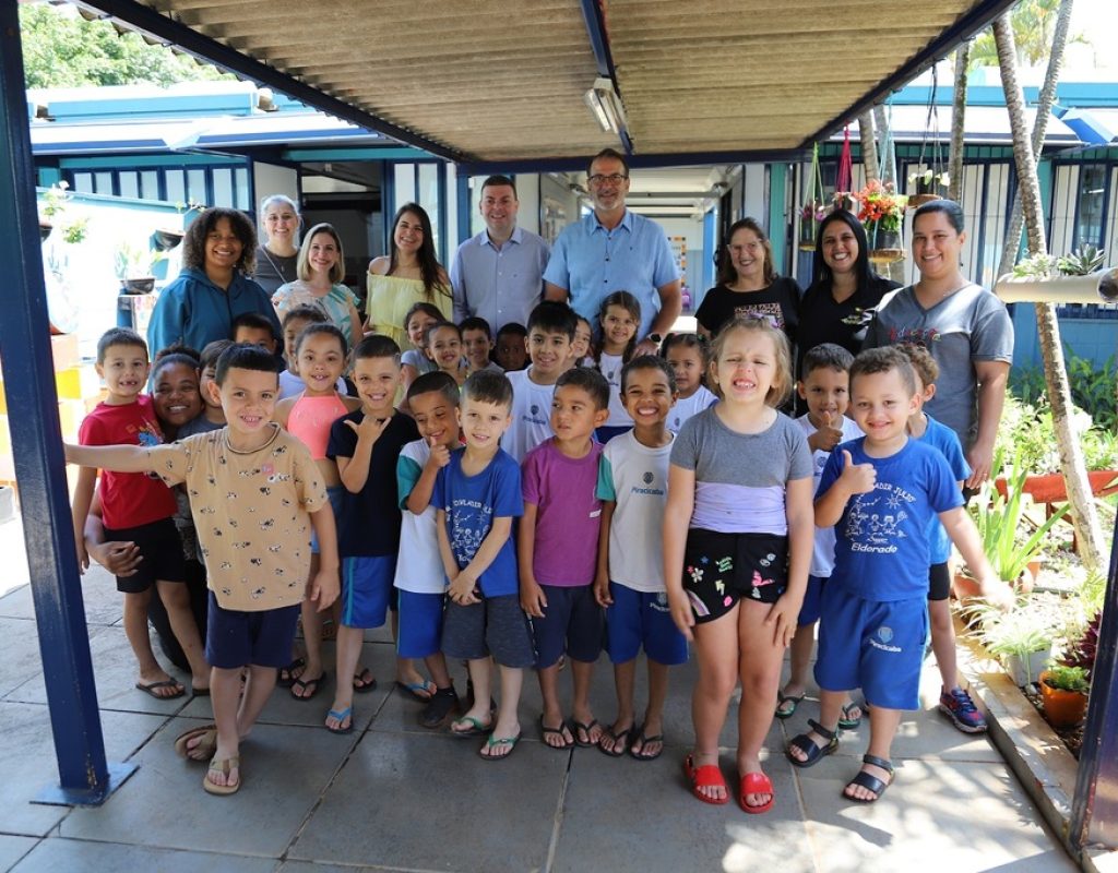 A escola Osvladir Júlio, localizada no bairro Eldorado, foi premiada na categoria Educação Infantil (1)