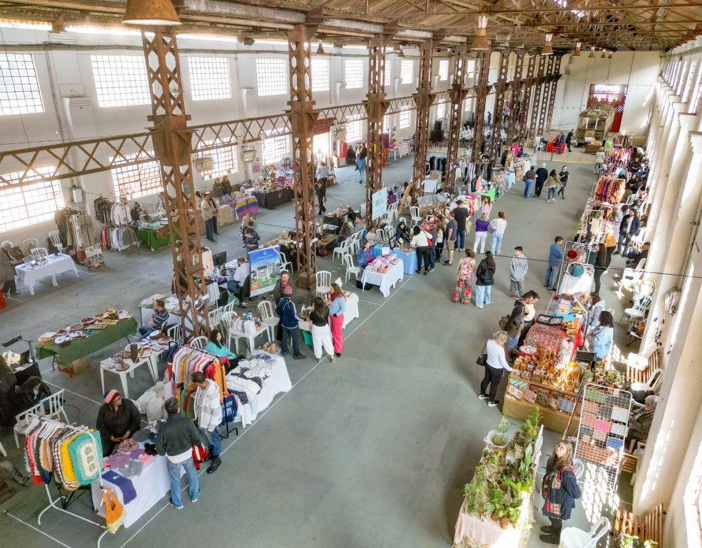 A feira de empreendedorismo acontece nos Armazéns 9 e 14