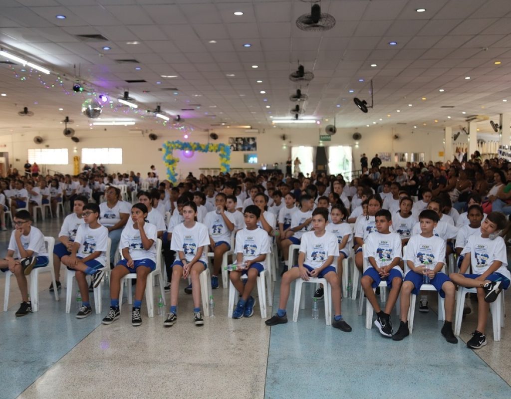 A formatura do GCEP ocorreu na manhã de hoje, 06.12, no Clube do Saudosista