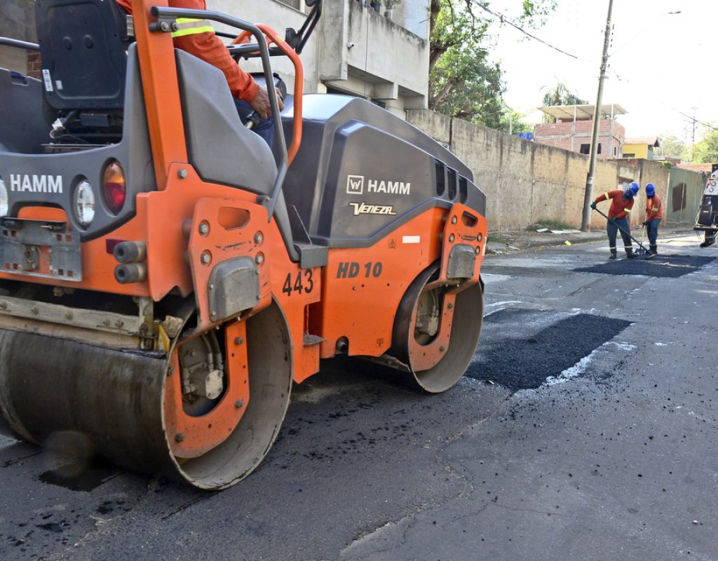 A rua Higienópolis foi uma das vias atendidas na semana passada (1)