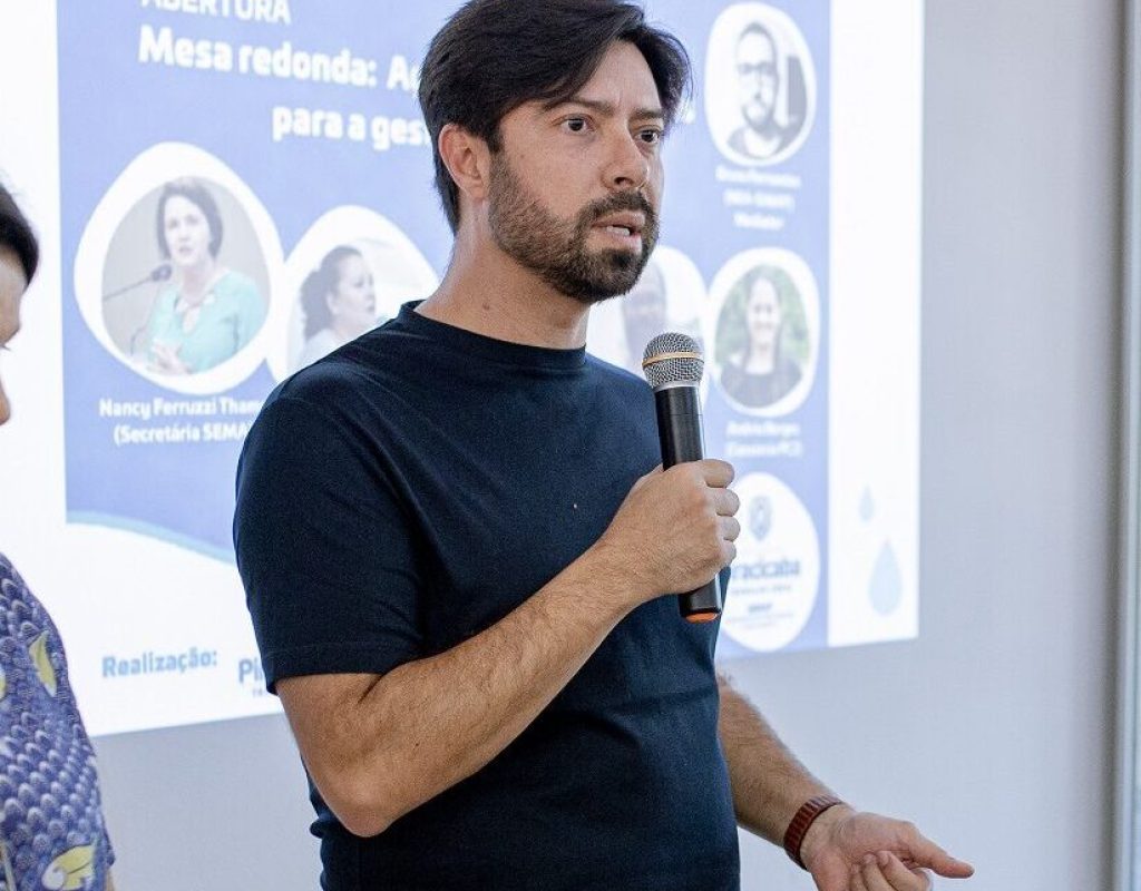 Alex Salvaia, titular da Simap, salientou sobre a relevância da mudança de comportamento na questão da preservação