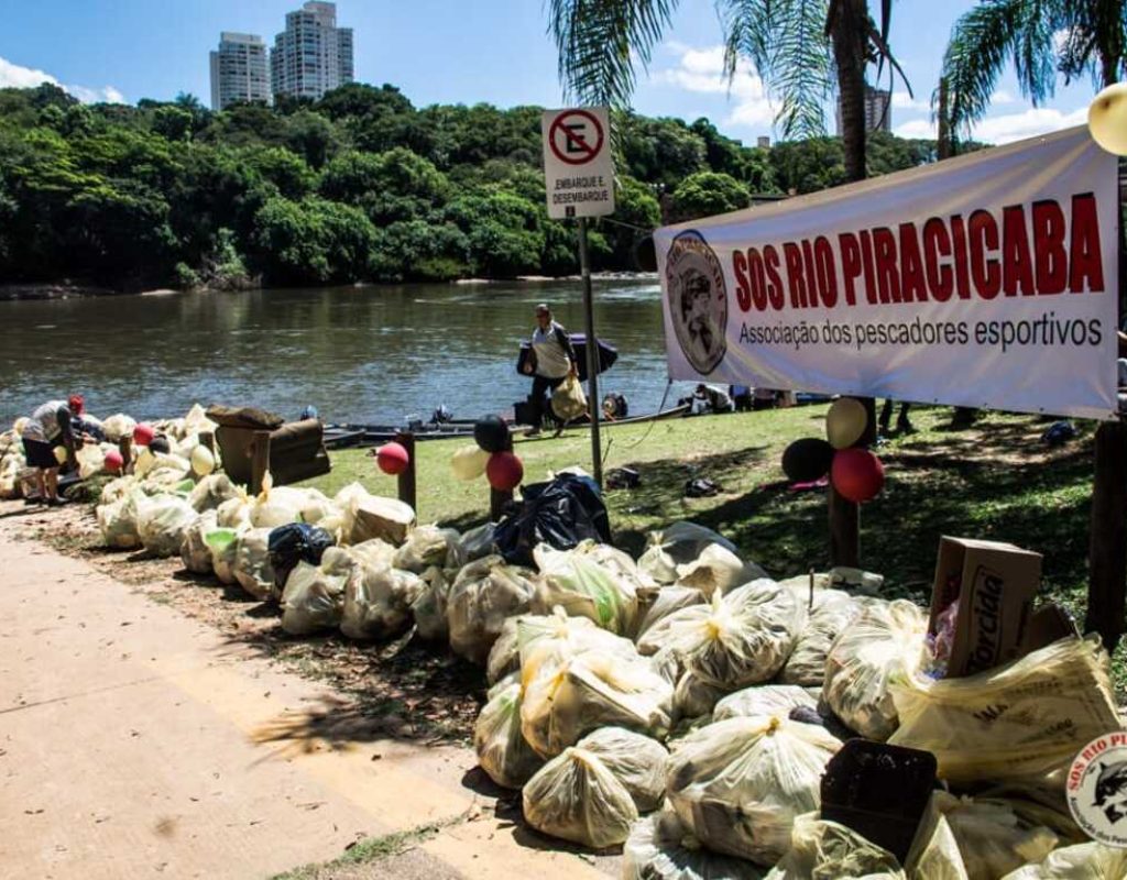 Arrastão Ecológico acontece no sábado, a partir das 8h30, no rio Piracicaba