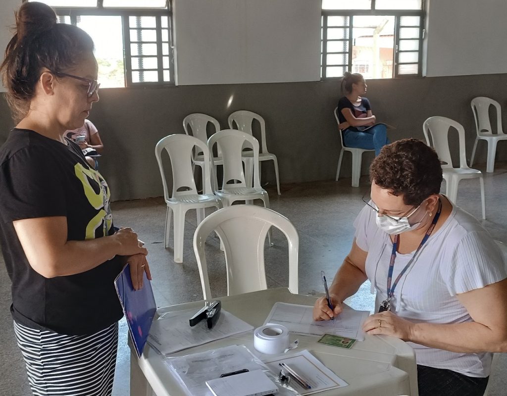 As entrevistas continuarão acontecendo no Centro Comunitário do bairro Campestre