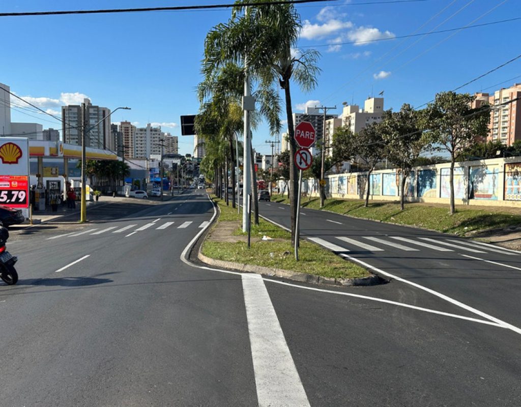 Avenida Independência foi recapeada em toda extensão