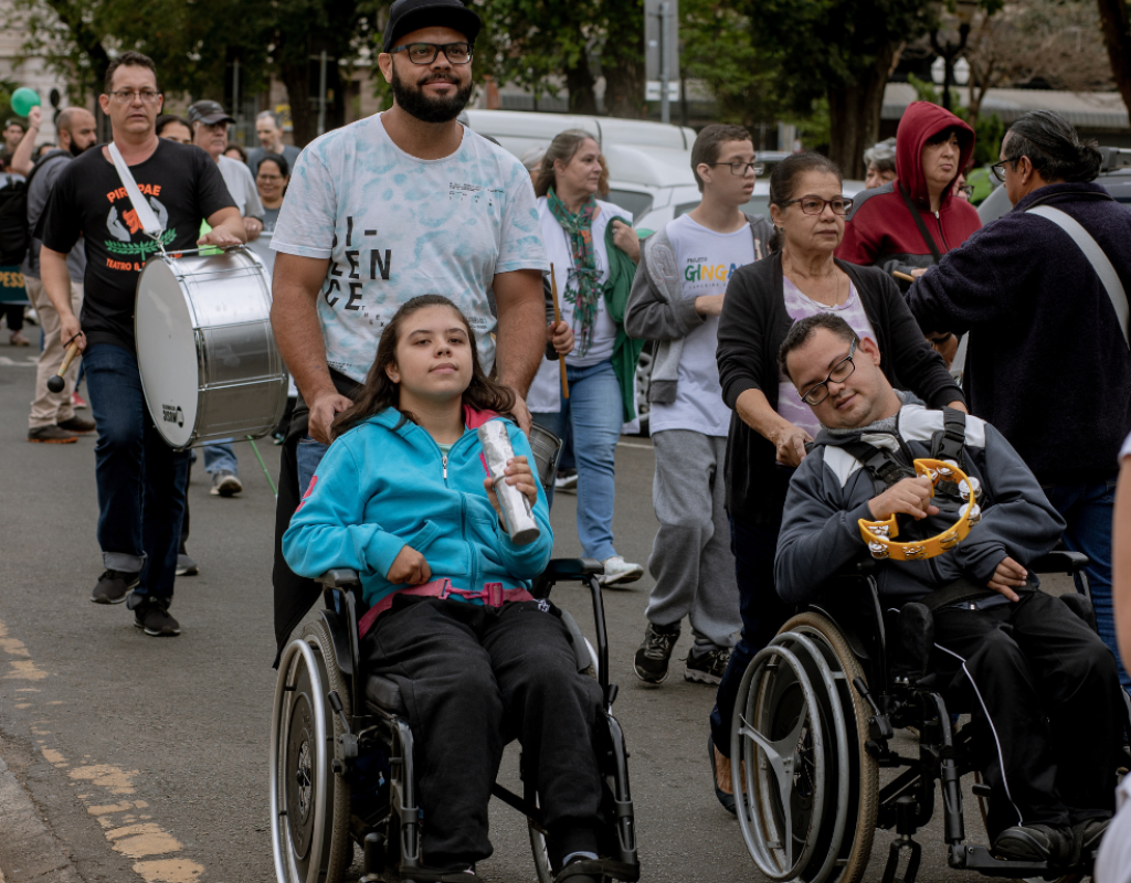 Caminhada inclusiva 2023