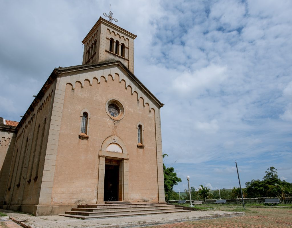 Capela Monte Alegre, no bairro histórico Monte Alegre, em Piracicaba