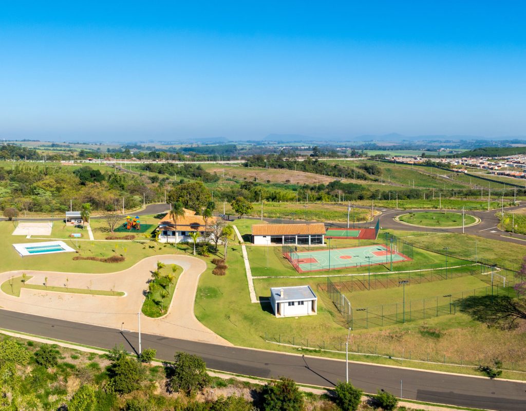 Drone áreas de lazer