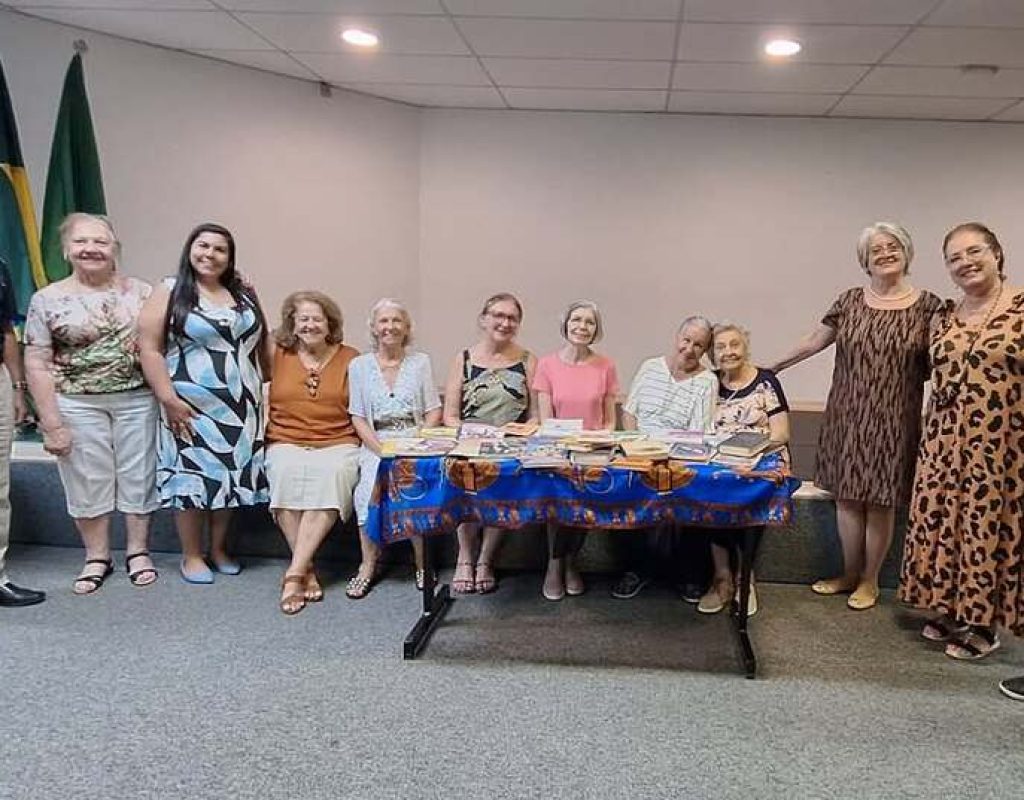 Foto: Encontro da Oficina Literária realizado no mês de março de 2025