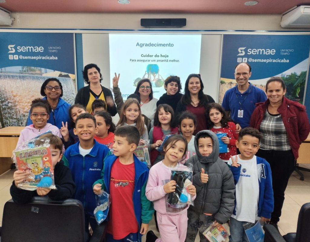 Estudantes de escolas públicas participaram de diversas atividades durante a Semana de Meio Ambiente do Semae
