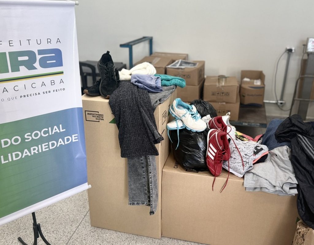 Fundo Social realiza doação de roupas de inverno no Varejão da Paulista dia 26 de junho