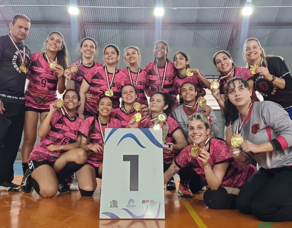 Handebol feminino de Piracicaba foi campeão na 65ª edição dos Jogos Regionais