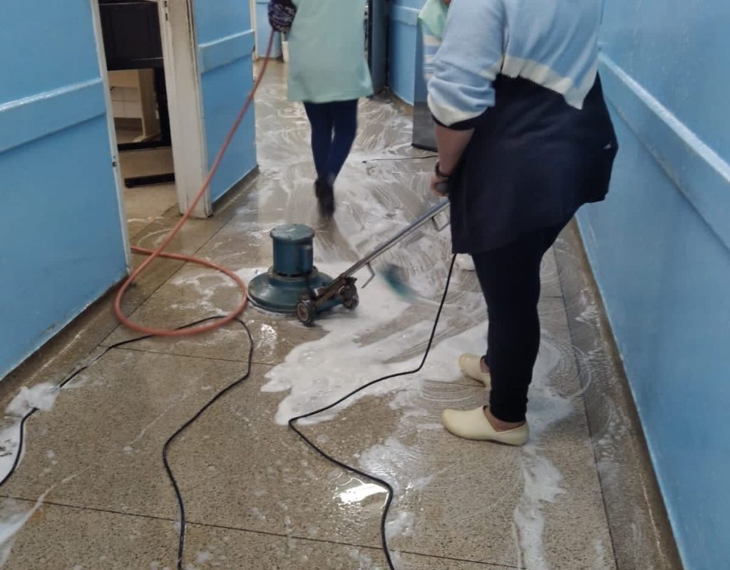 Higienização na UPA Vila Rezende