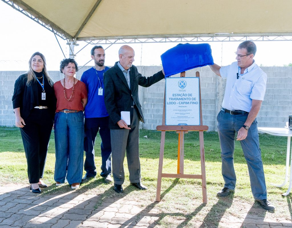 Inauguração da nova Estação de Tratamento de Lodo (ETL) do Semae ampliada do Semae