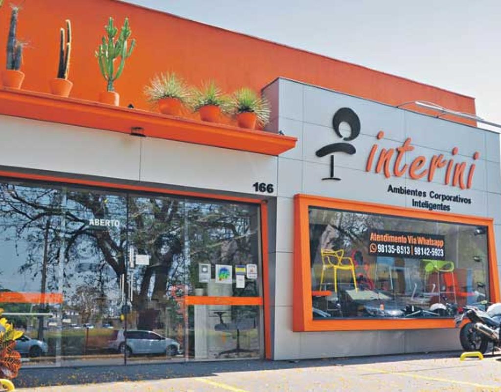 Fachada Interini Ambientes Corporativos Inteligentes