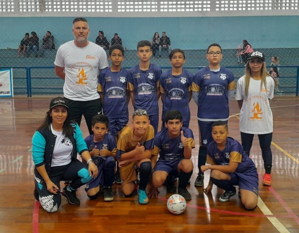 Modalidades são futebol de campo masculino (sub-11, sub-13 e sub-15), futebol social masculino (sub-10, sub-12 e sub-14) e futebol social feminino (sub-14)