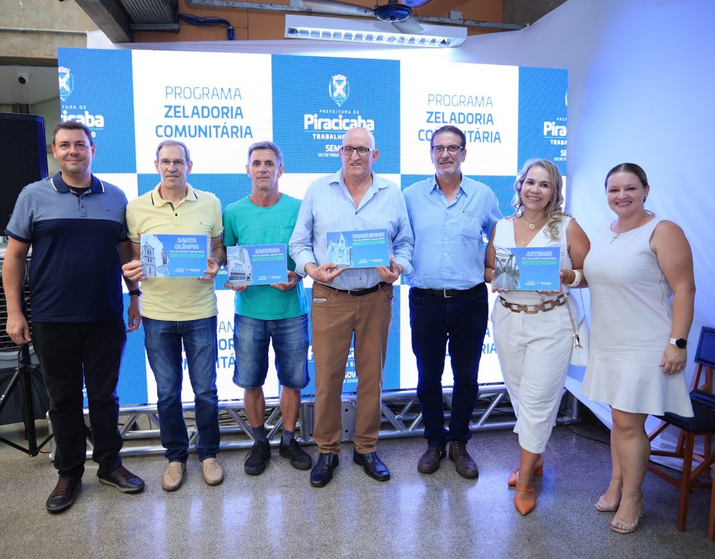 Na primeira etapa do Programa de Zeladoria Comunitária foram contemplados os bairros de Artemis, Santana, Santa Olímpia e Tanquinho