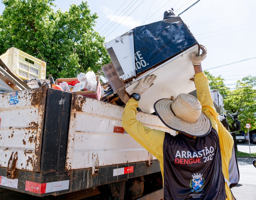 Neste sábado, 04-05, equipes do Arrastão da dengue estarão na região do Santa Rosa e adjacências das 8h às 14h