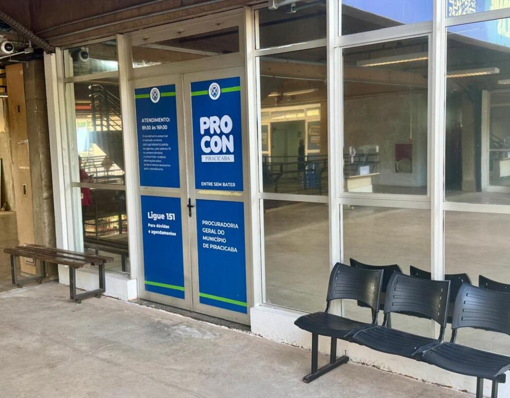 O Procon Piracicaba estará fechado na quinta-feira, 29.05