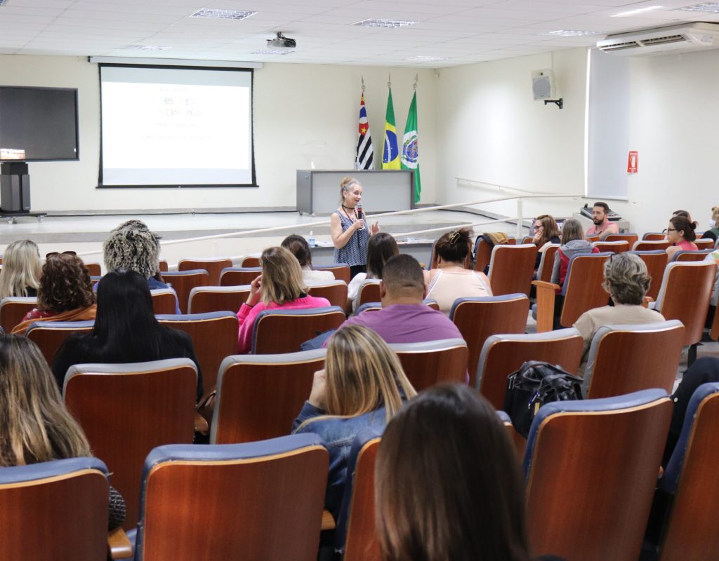 Oficina Pedagógica foi realizada no Auditório da Secretaria Municipal de Educação