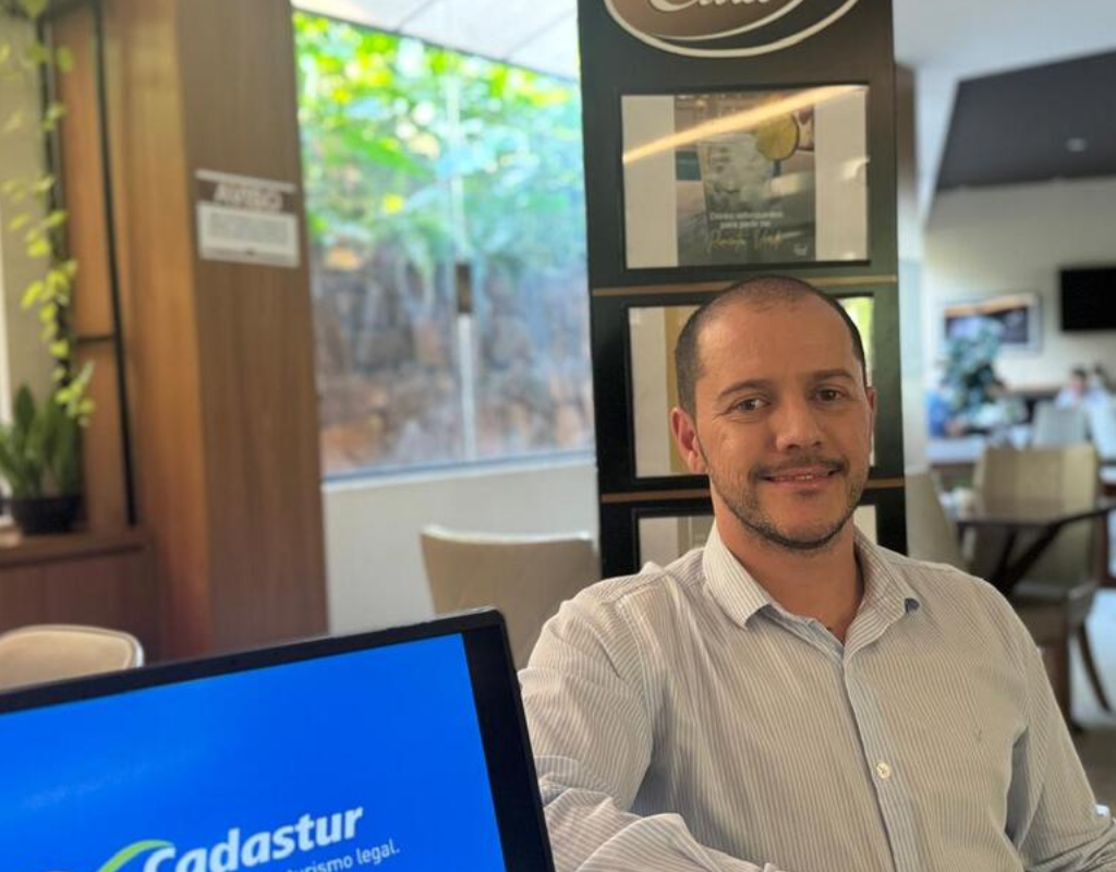 Para Luiz Henrique Vilela, gerente-geral da Rede Class Hotel, Cadastur dá segurança para o cliente na hora de escolher a hospedagem. Foto: Divulgação