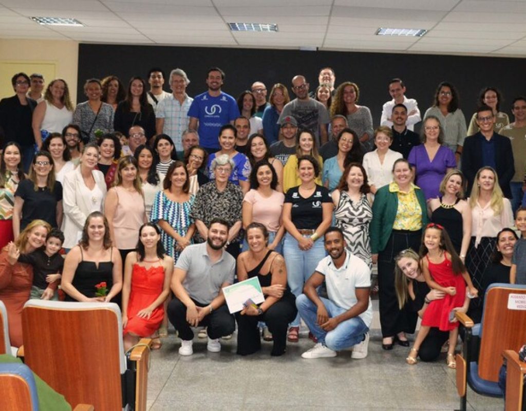 Participantes e equipe realizadora do EducaTrilha 2024 - Foto Rafael Bitencourt