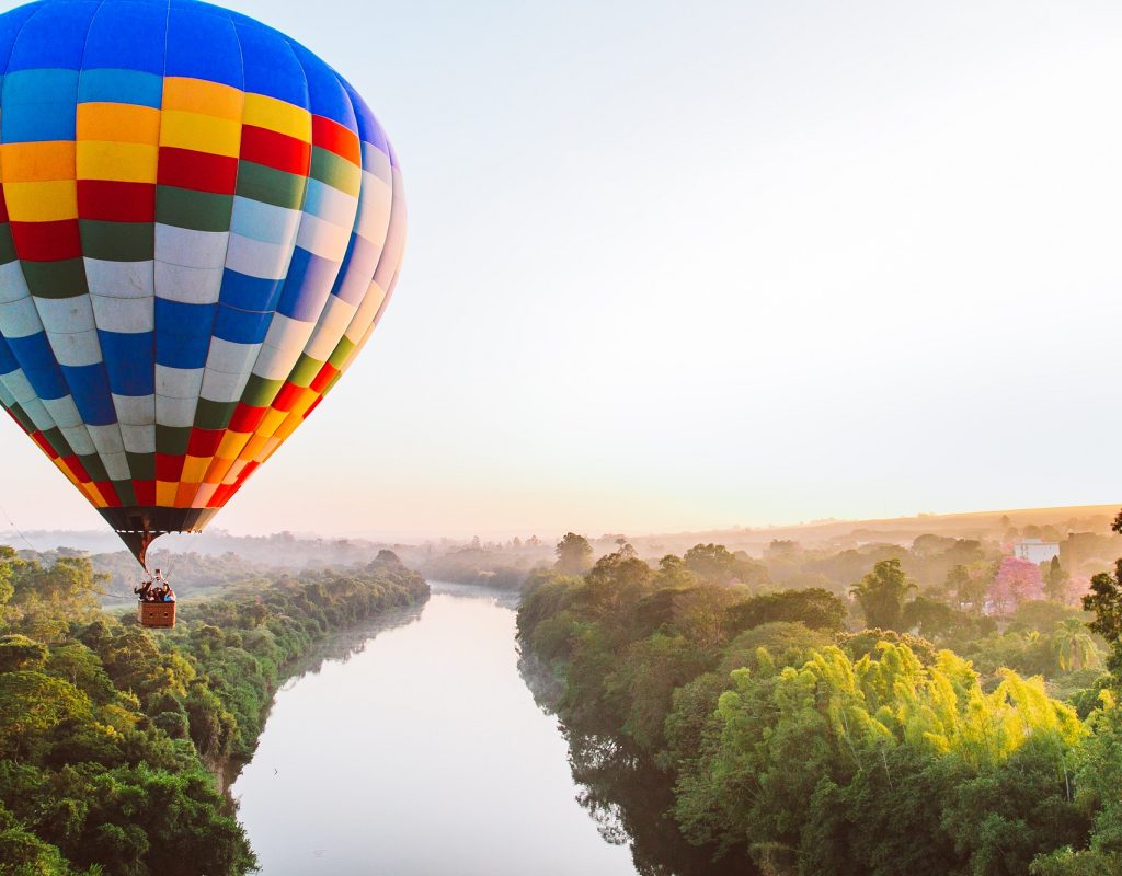 Passeio de balão é prêmio do concurso de fotos instagramáveis - Foto de Giovanna Fischer