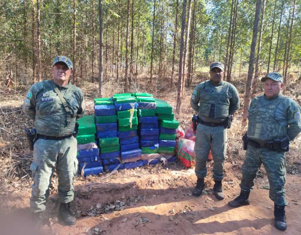 Pelotão Rural, da GCM, realizou a maior apreensão de drogas do ano no município no último sábado