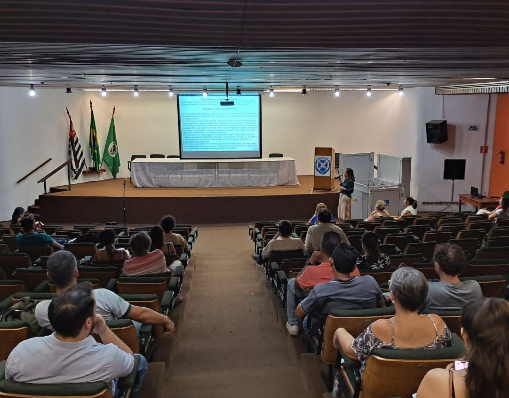 Prefeitura realizou neste mês audiência pública para discutir junto da sociedade a minuta de Projeto