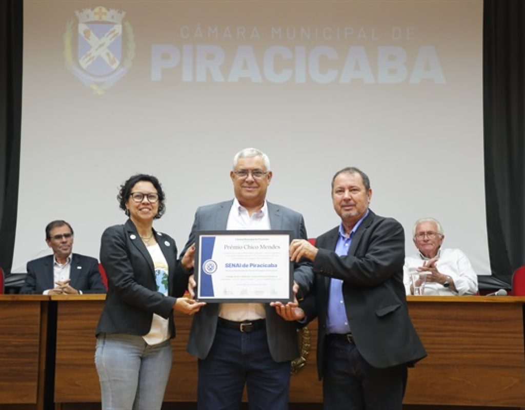 Prêmio Chico Mendes 2024 contempla o Senai, na semana do meio ambient.e