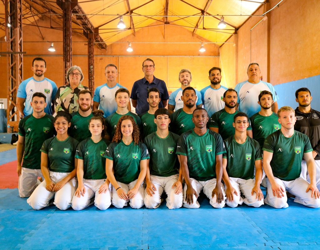 Seleção brasileira e atletas que disputam o qualify, em São Paulo, em treinamento no Engenho Central, em Piracicaba