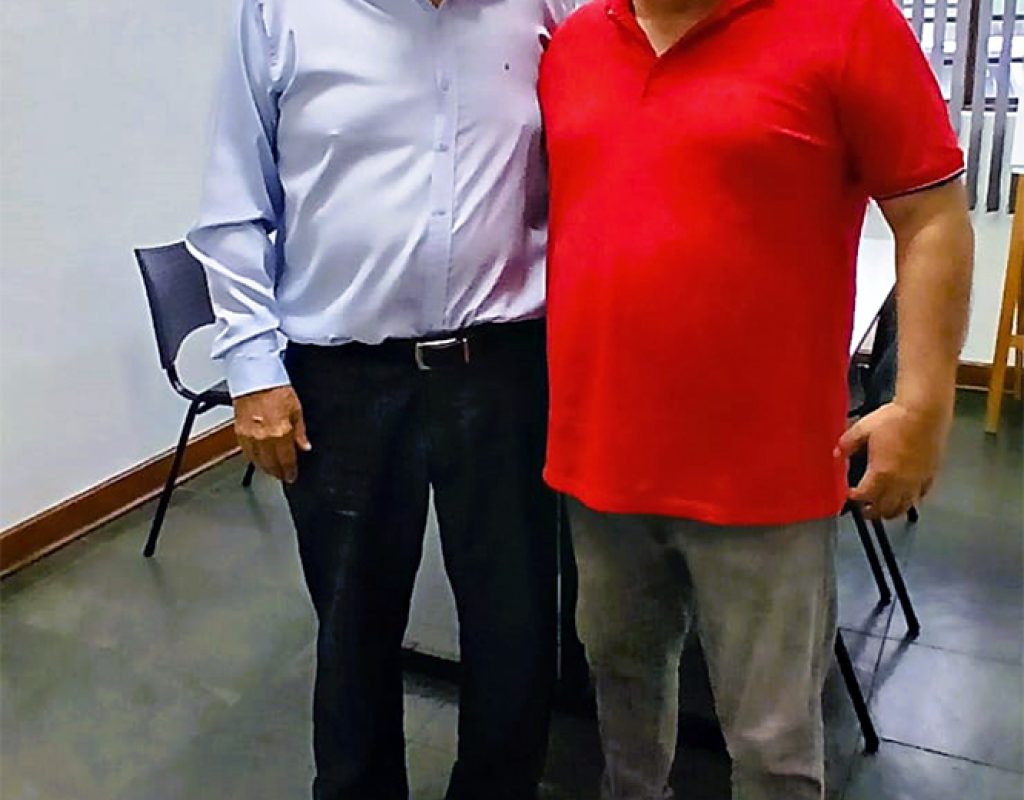 Sidnei de Paula Corral e José Antonio Fernandes Paiva