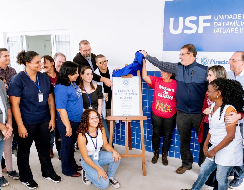 USF Tatuapé 2 foi inaugurada nesta quinta-feira, 04-07, pelo prefeito Luciano Almeida