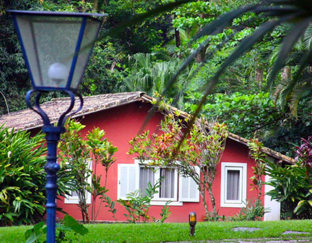 Foto: Uma das casas disponíveis para hospedagens na Vila Siriúba