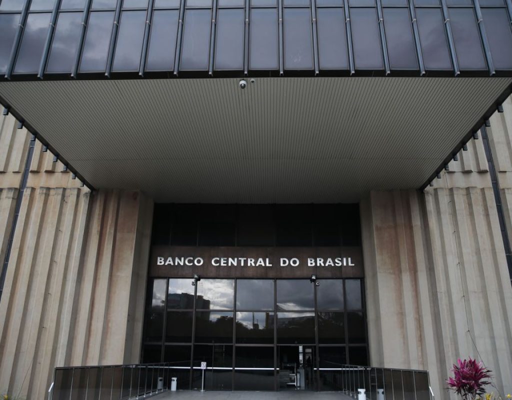 Edifício-sede do Banco Central no Setor Bancário Norte, em lote doado pela Prefeitura de Brasília, em outubro de 1967