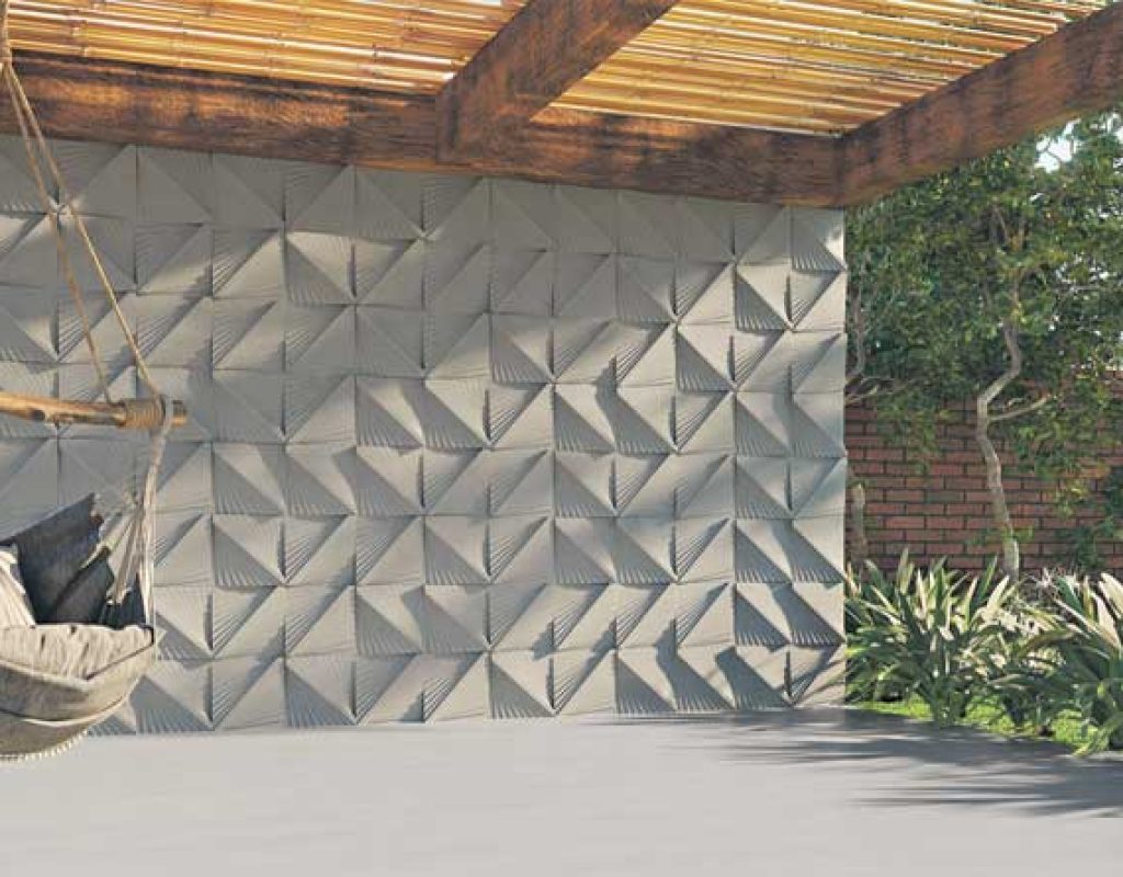 Coleção Camuflagem Palmeira Cimentícios Decortiles