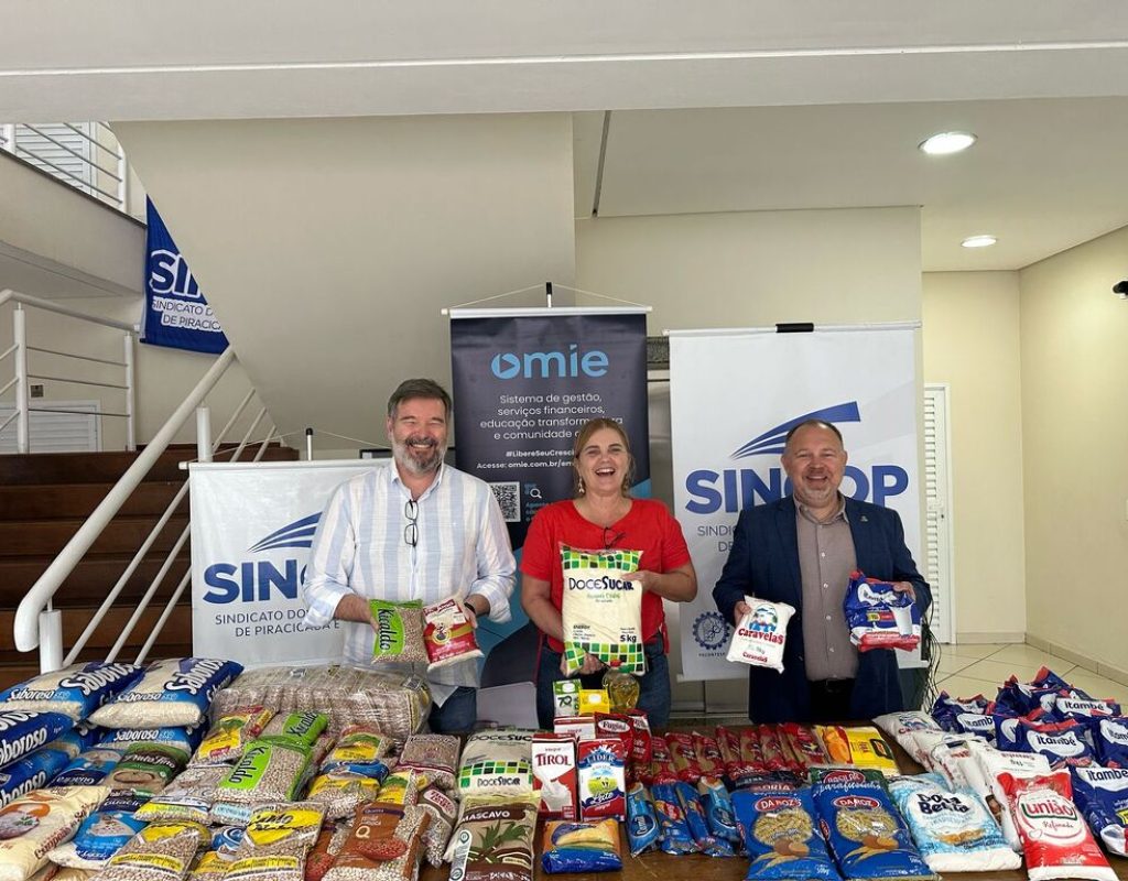entrega alimentos para primeira dama