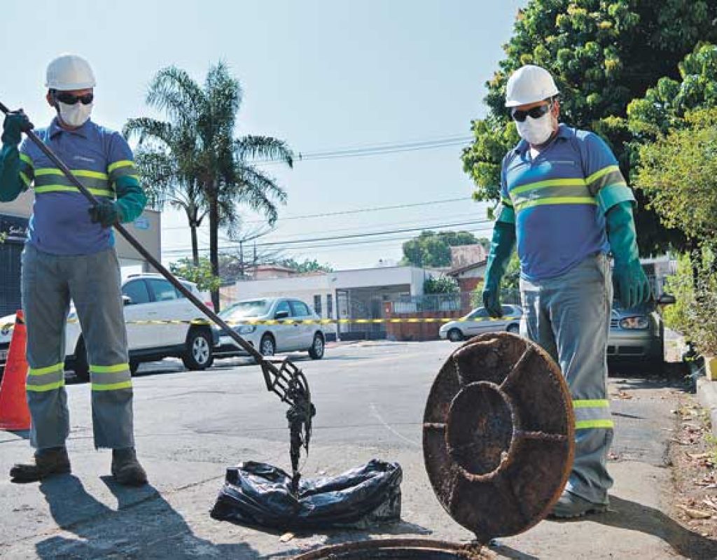Limpeza da Rede de Esgoto - Concessionária Mirante