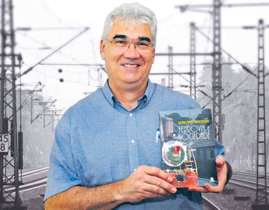 Livro Ferrovia e Sociedade, de Vitor Vencovsky