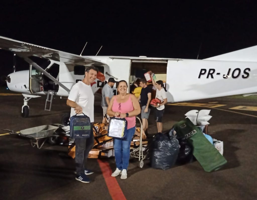 saiu do Aeroporto de Piracicaba na madrugada de 8 de maio