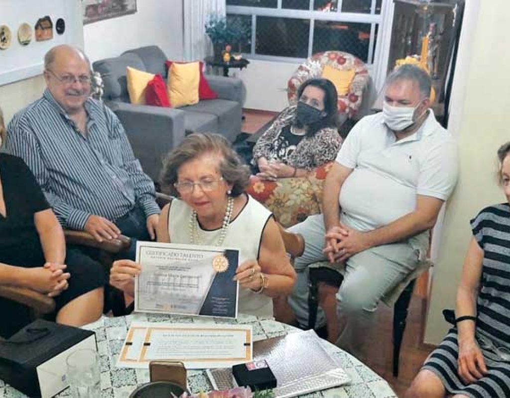 Professora Valdiza Capranico - Talento Rotário