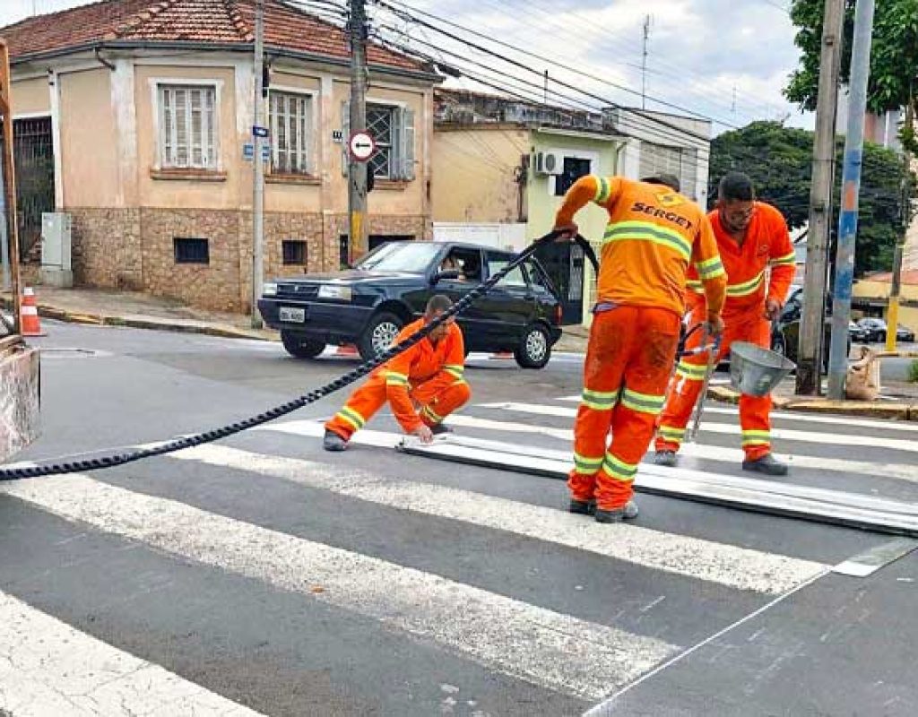 Trabalho de Revitalização da Sinalização