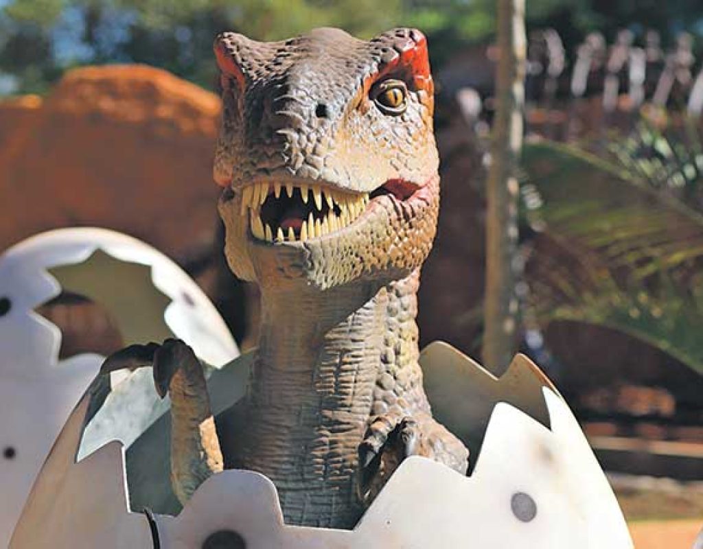 Parque Vale dos Dinossauros em Olímpia/SP